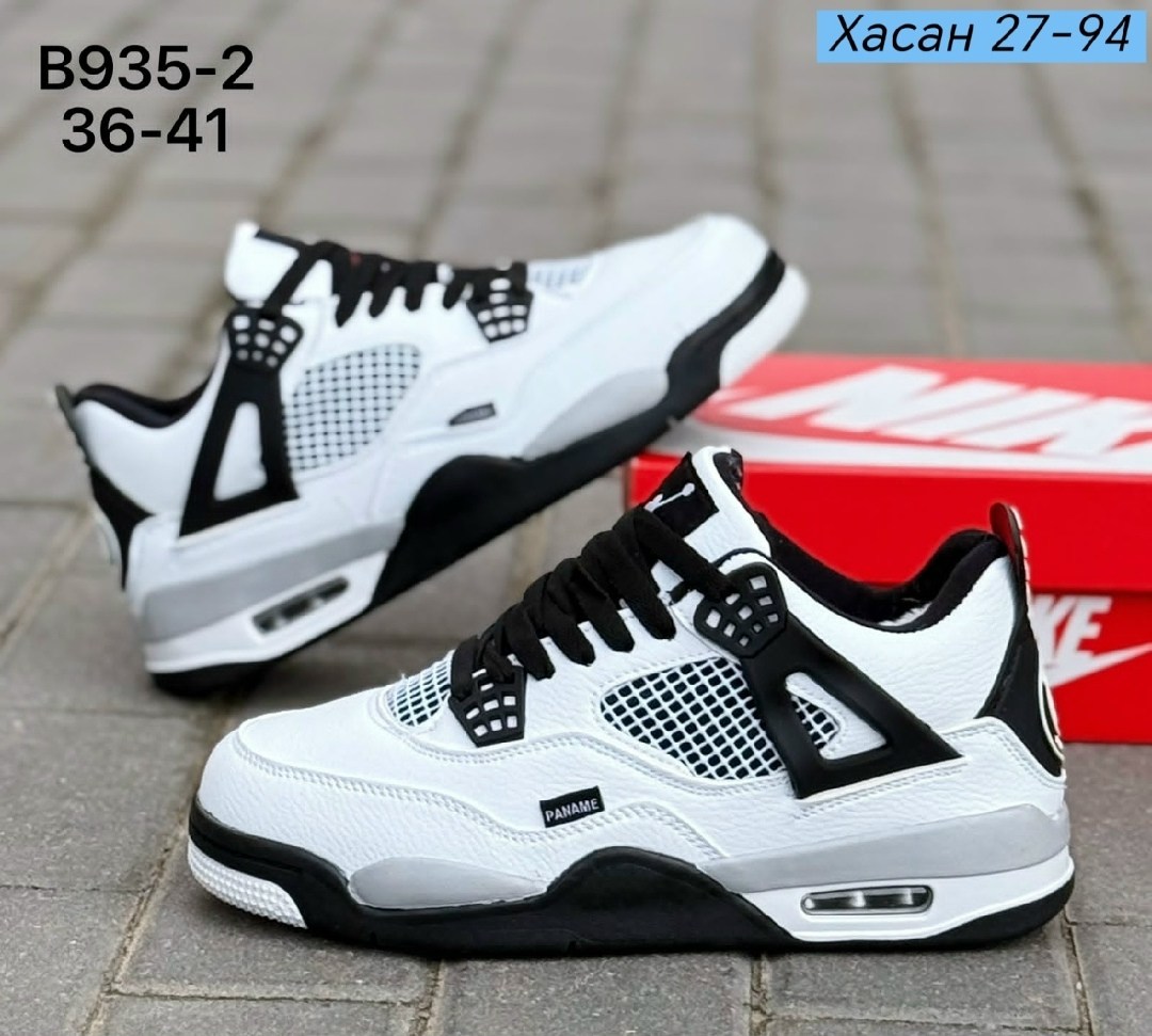 кроссовки nike air jordan 4 retro,,кроссовки мужские,кроссовки,мужская  кроссовки