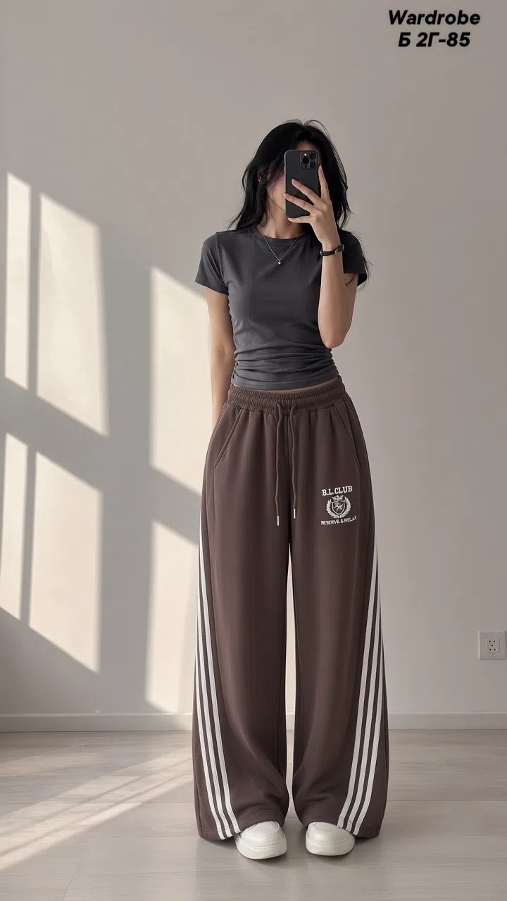 брюки карго с лампасами широкие y2k styfash,спортивные штаны широкие женские,брюки спортивные женские,спортивные женские штаны,широкие спортивные штаны