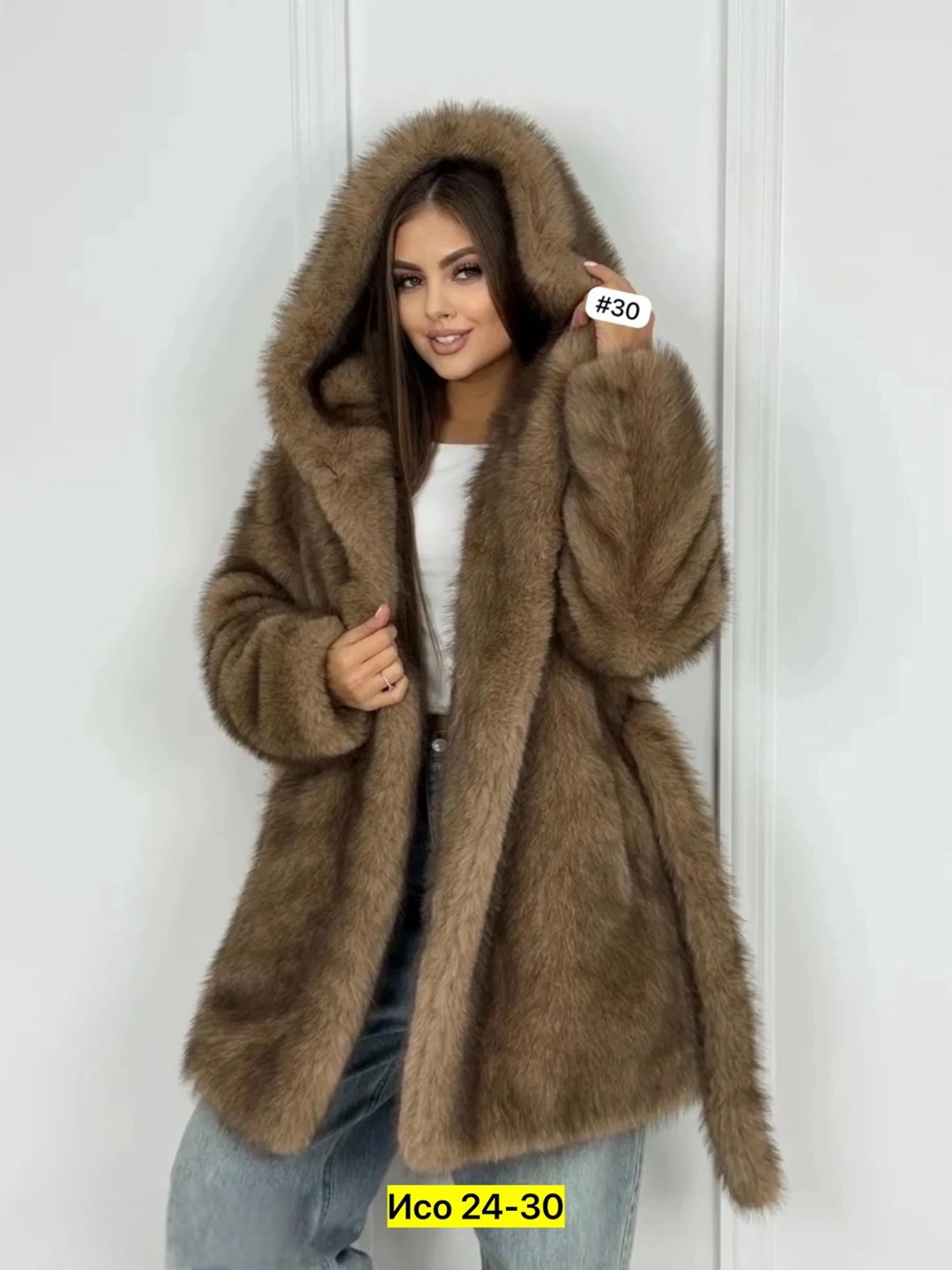 шуба искусственная экошуба зимняя с капюшоном (oversize) n&t store,искусственные шубы,шуба искусственная экошуба зимняя с капюшоном,шуба женская из искусственного меха,шуба искусственная экошуба зимня