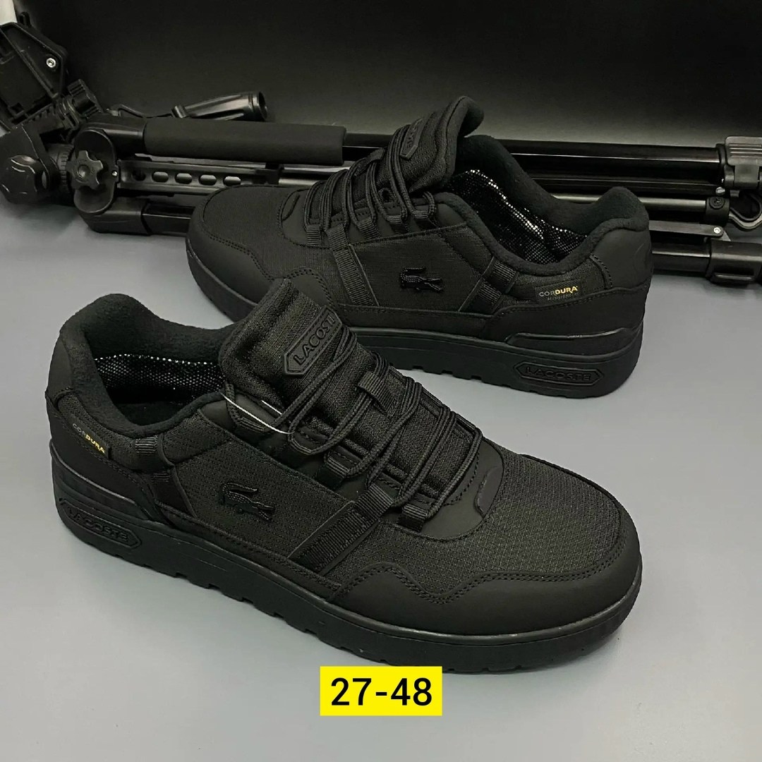 кроссовки мужские lacoste,кроссовки lacoste черный,кроссовки lacoste,мужские кеды lacoste t-clip wntr текстильные черные,