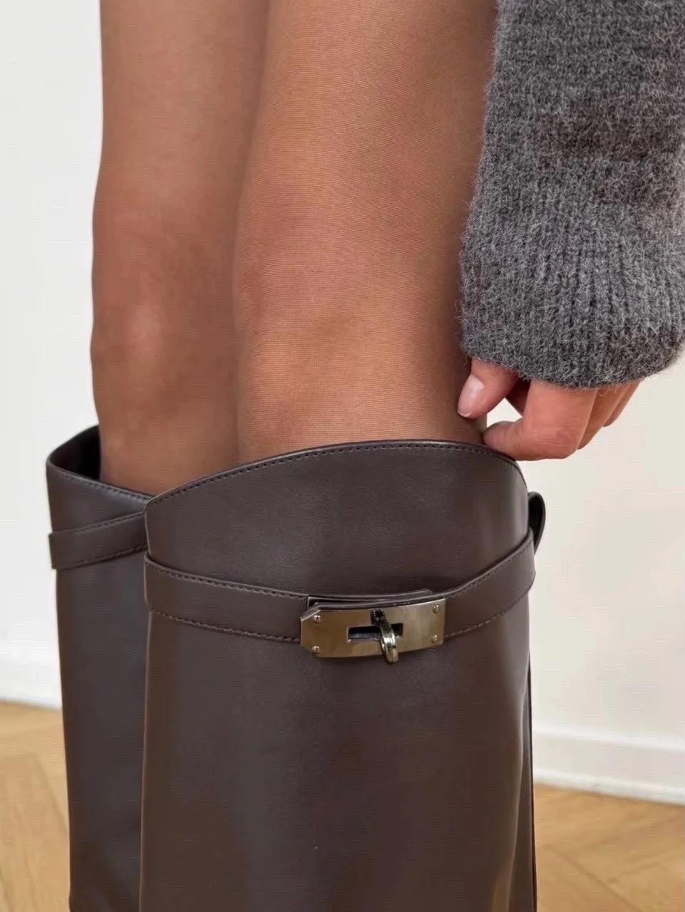 сапоги hermes,сапоги трубы,сапоги,осенние сапоги,женские сапоги эко кожа