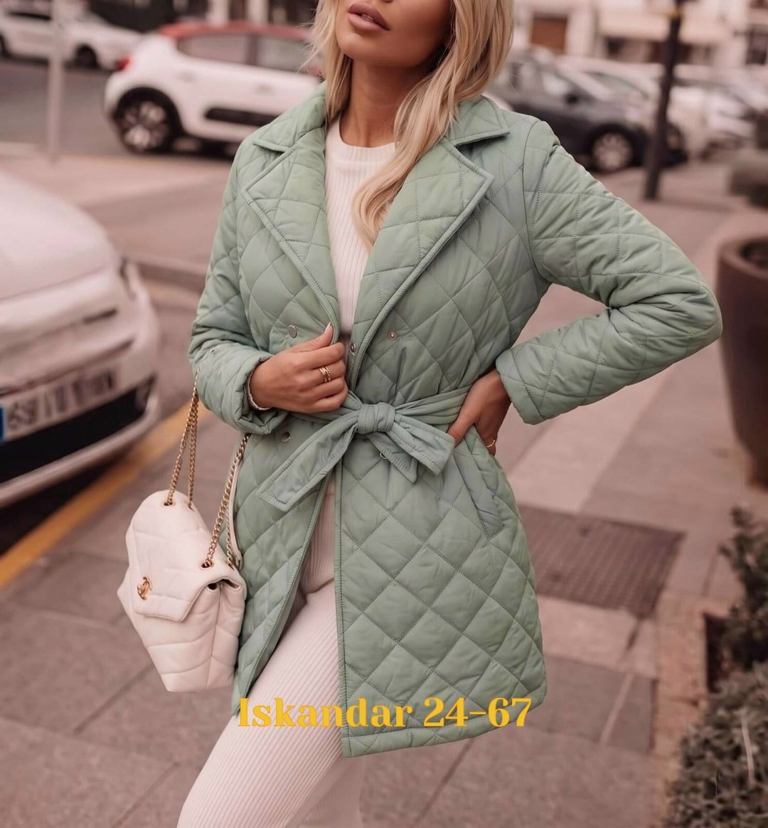 пальто стеганое,пальто осеннее стеганое gilie_store,пальто женское демисезонное стеганое,стеганое женское пальто,пальто стеганое с поясом