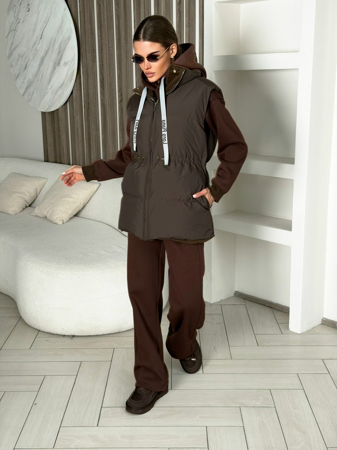 женский костюм тройка,теплый жилет,костюм тройка,костюм на флисе,костюм тёплый женский