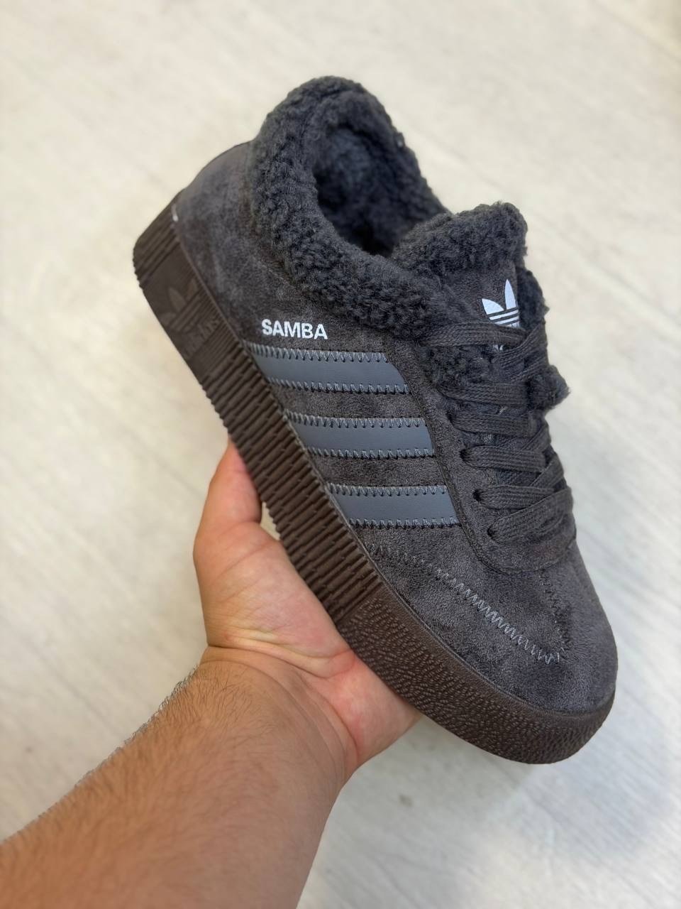 кроссовки adidas samba rose на высокой подошве,, женская,кеды замша,кроссовки женскиe