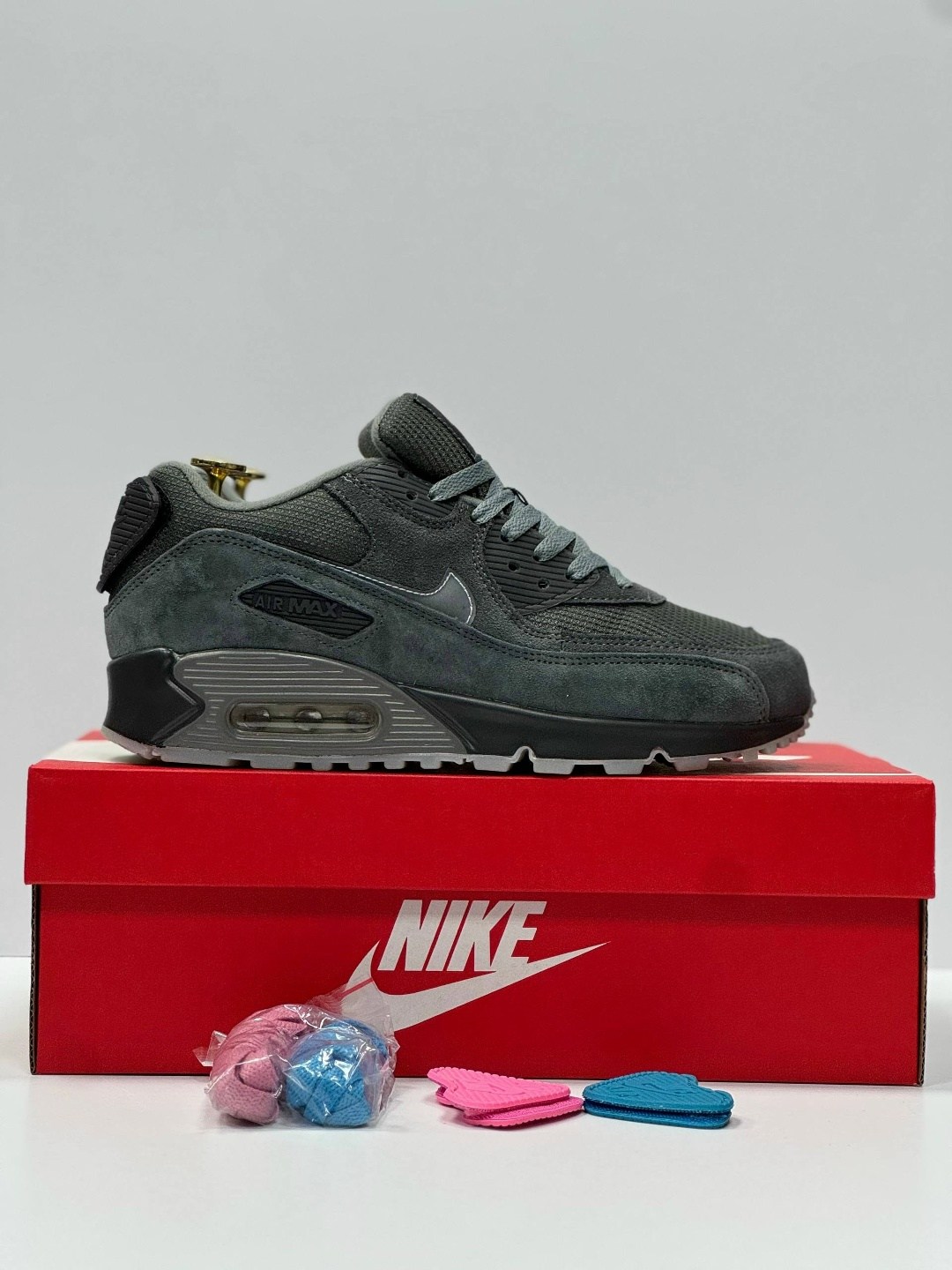 кроссовки nike air max 90,мужские кроссовки nike air max 90,nike air max 90 серые,кроссовки,кроссовки nike air max 90 terrascape