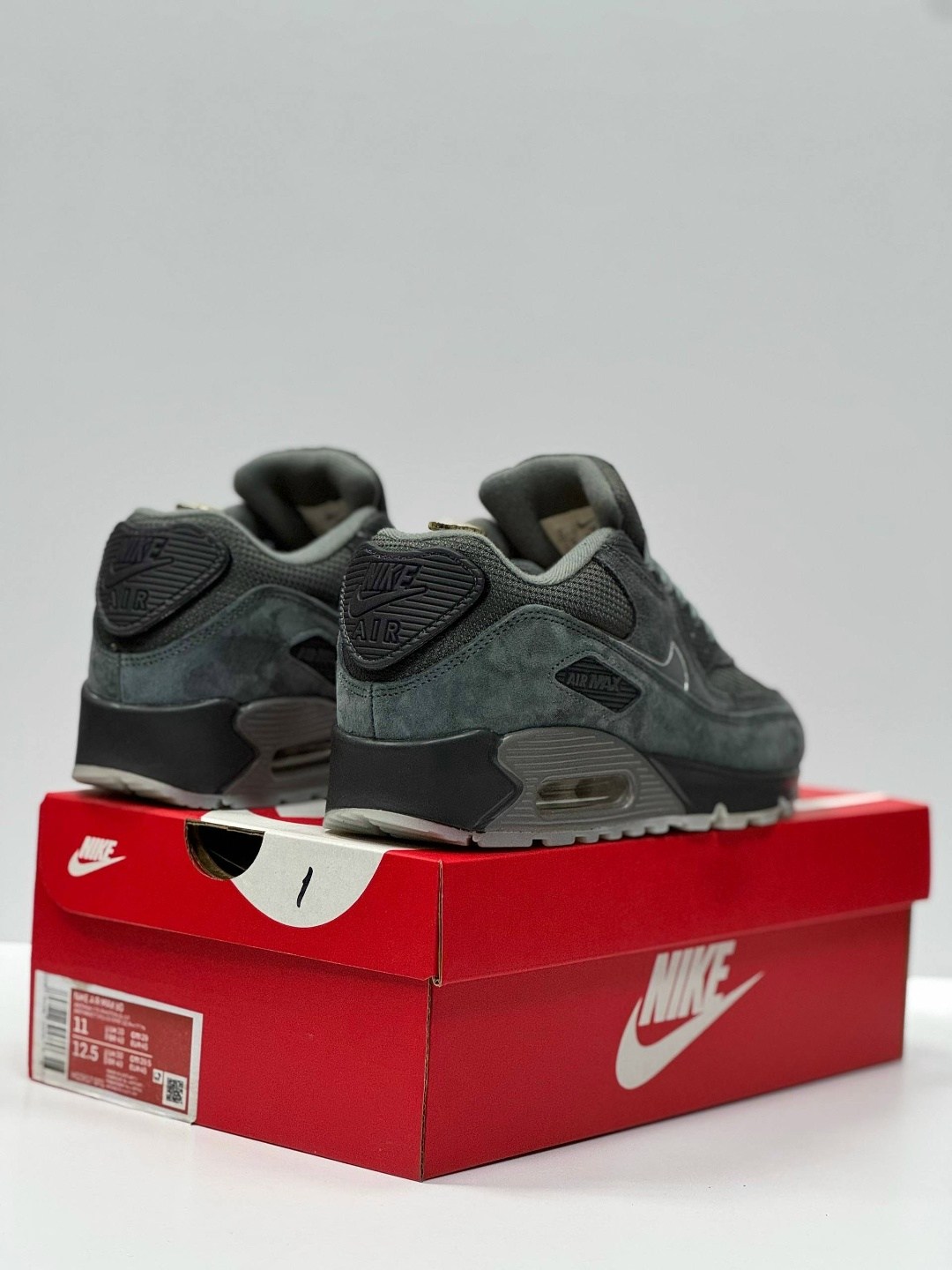 кроссовки nike air max 90,мужские кроссовки nike air max 90,nike air max 90 серые,кроссовки,кроссовки nike air max 90 terrascape