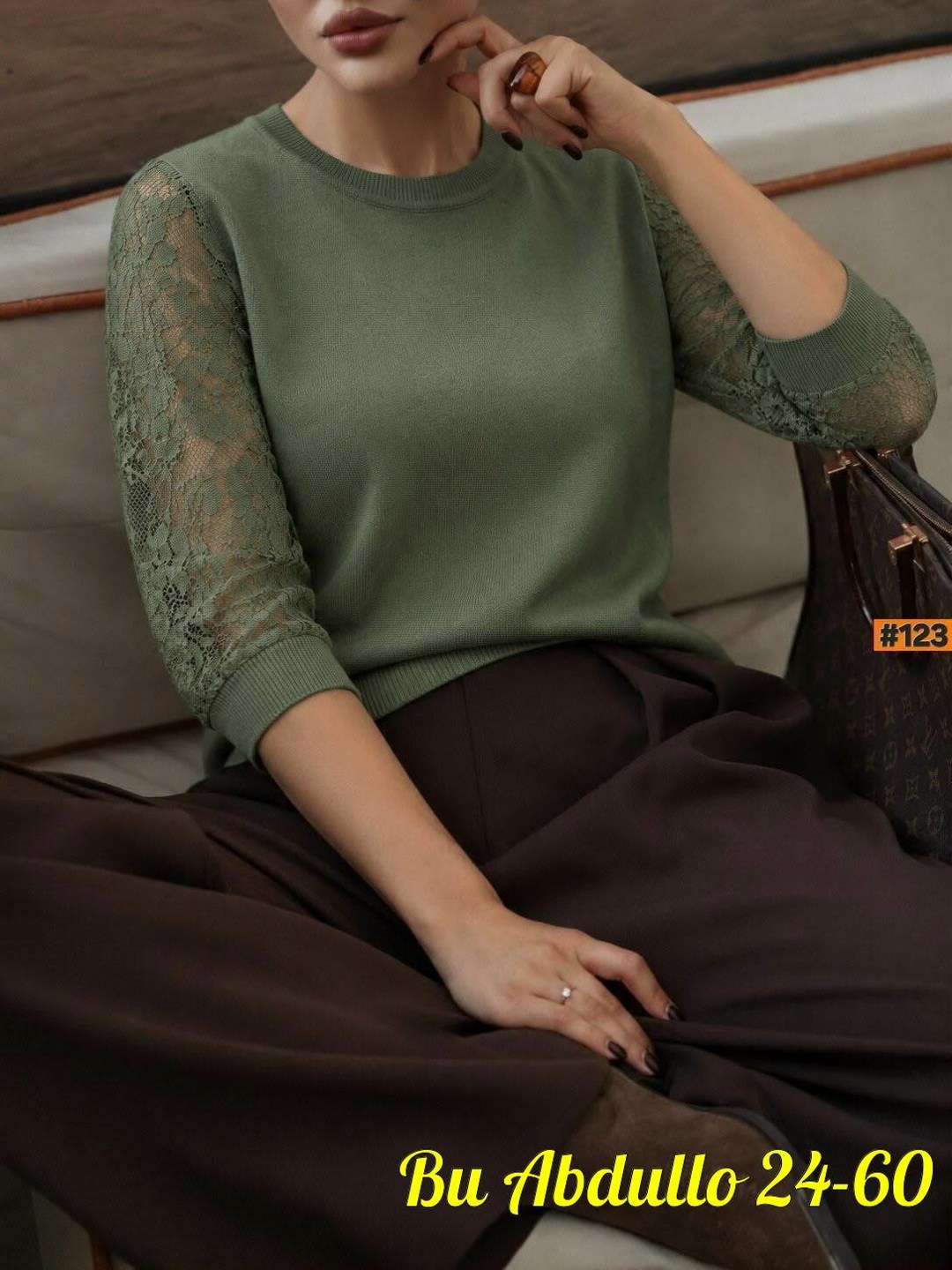 кашемировый свитер с кружевными рукавами sofia cashmere черный,кофта с кружевами,кашемировые кофты с кружевом,женская кофта,кофта с кружевными рукавами