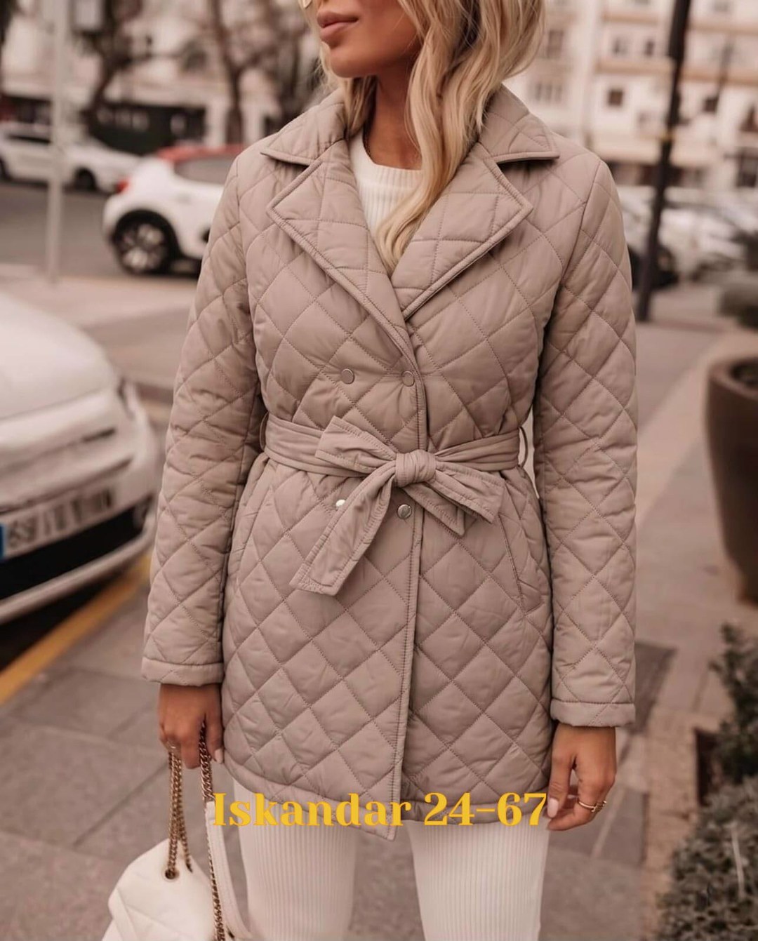 пальто стеганое,пальто осеннее стеганое gilie_store,пальто женское демисезонное стеганое,стеганое женское пальто,пальто стеганое с поясом
