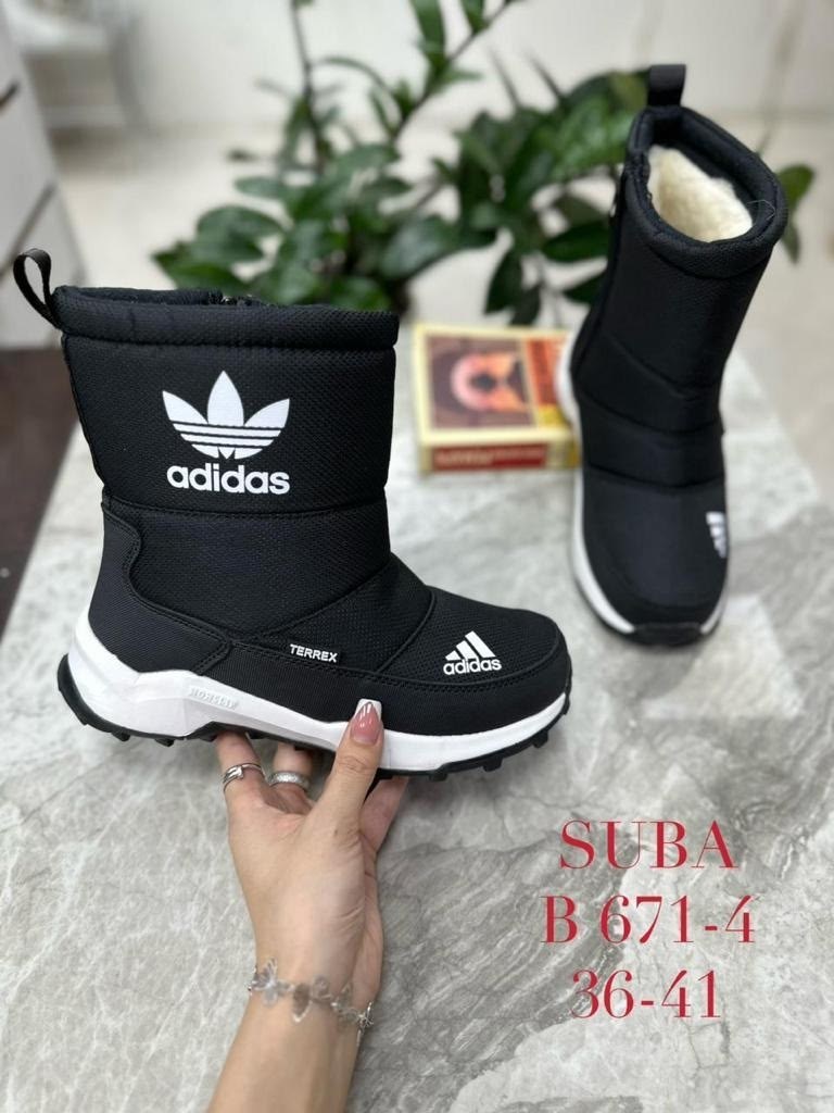 подростковые дутики,женские дутики,дутики adidas,дутик,зимние сапоги адидас