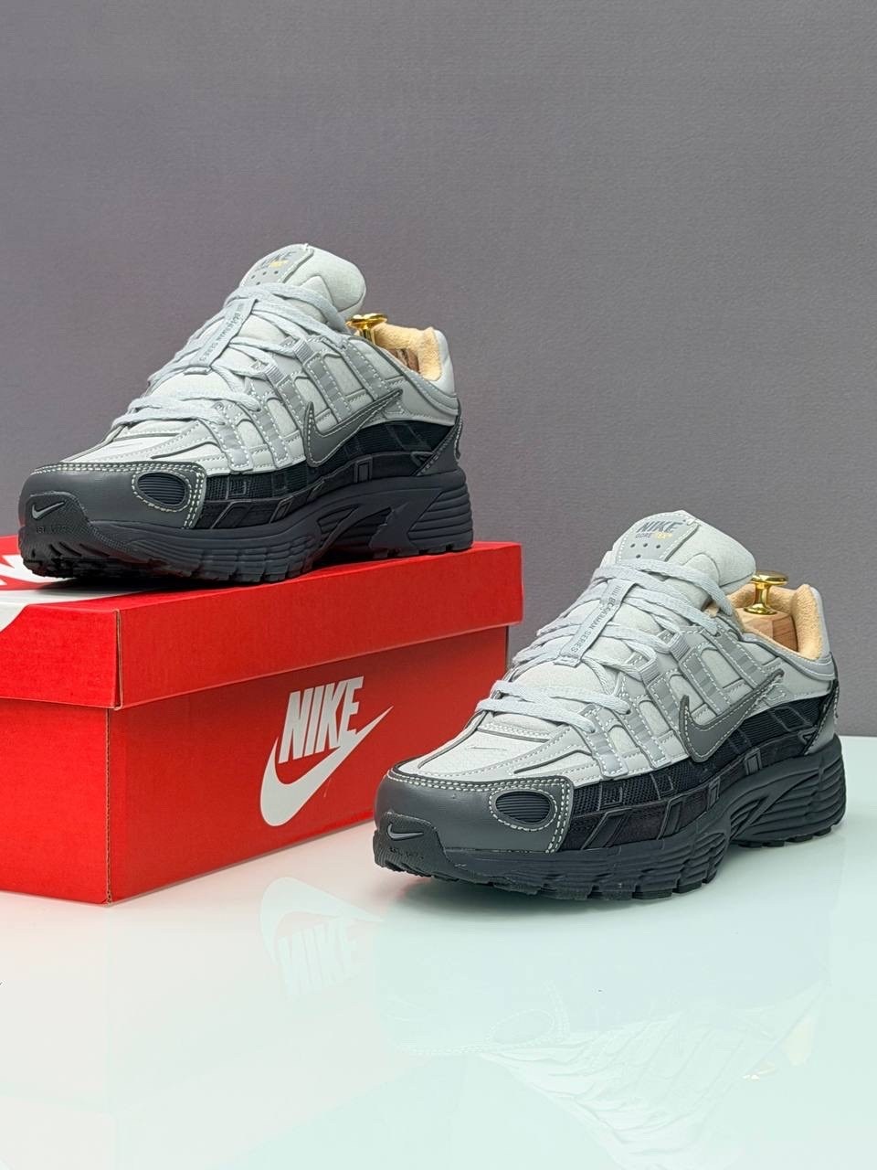 кроссовки nike p-6000,мужские кроссовки nike,nike p-6000,кроссовки nike p6000 grey / black,nike p 6000 серые