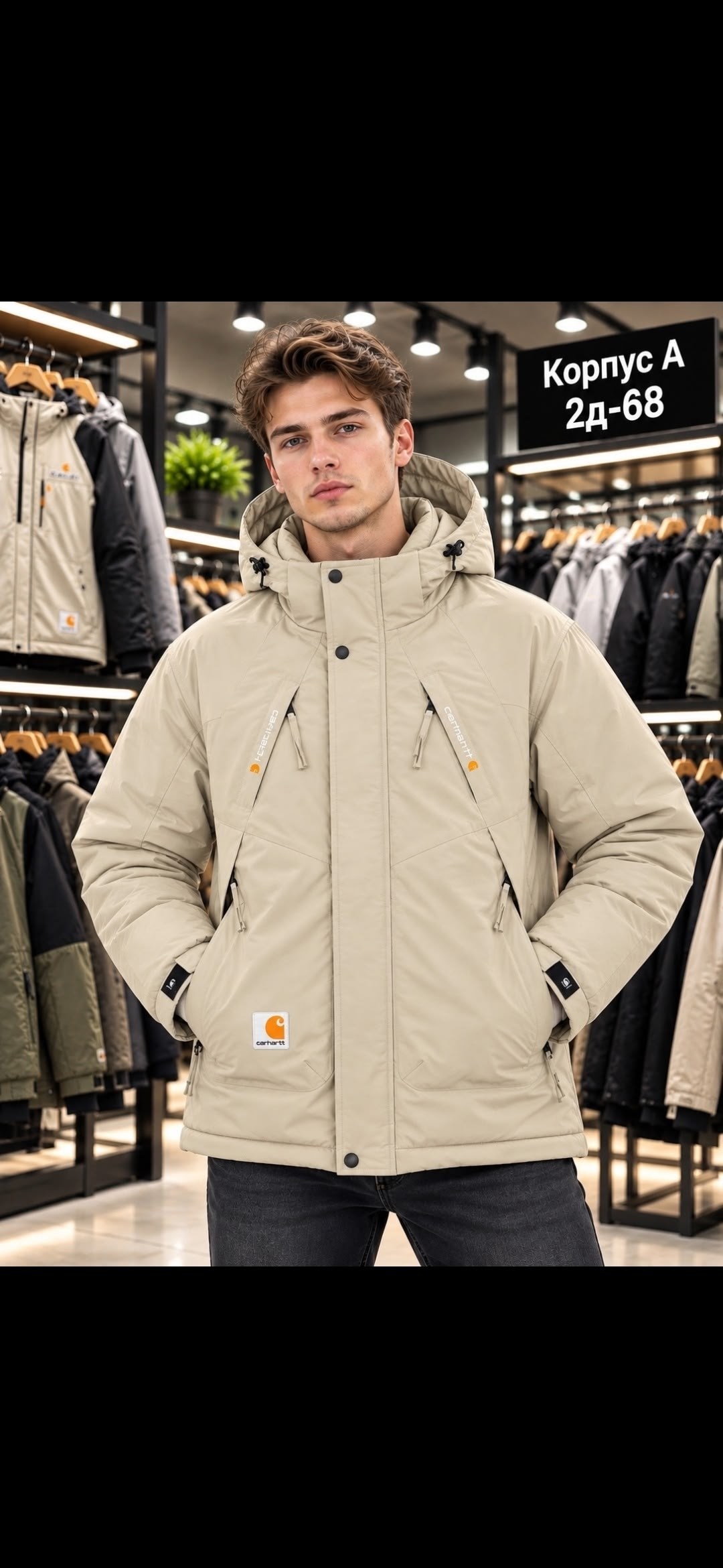 пуховик зимний короткий carhartt,куртка carhartt,пуховик зимний короткий кархарт carhartt,куртка зимняя carhartt,зимняя куртка carhartt s