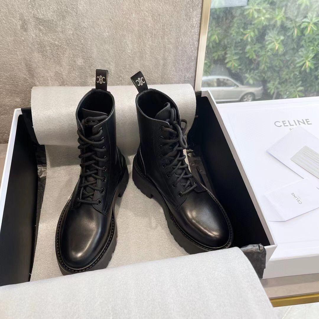 ботинки celine на шнуровке женские,ботинки celine,ботинки женские celine,ботинки селин,женские кожаные ботинки celine premium