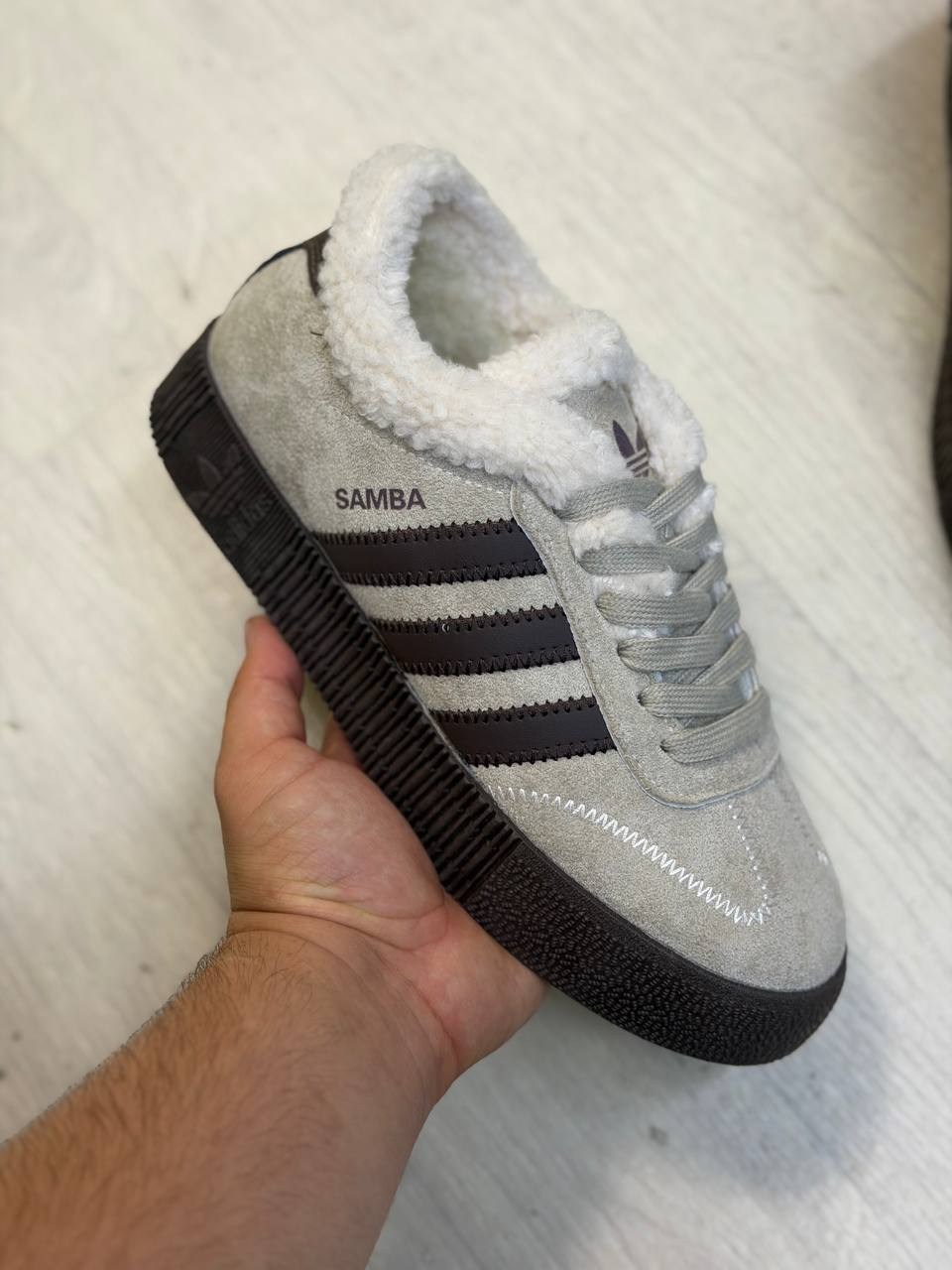 кроссовки adidas samba rose на высокой подошве,, женская,кеды замша,кроссовки женскиe