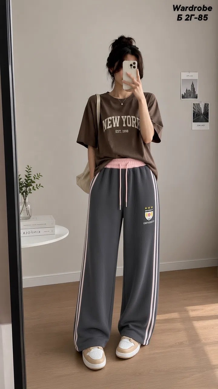 брюки карго с лампасами широкие y2k styfash,спортивные штаны широкие женские,брюки спортивные женские,спортивные женские штаны,широкие спортивные штаны