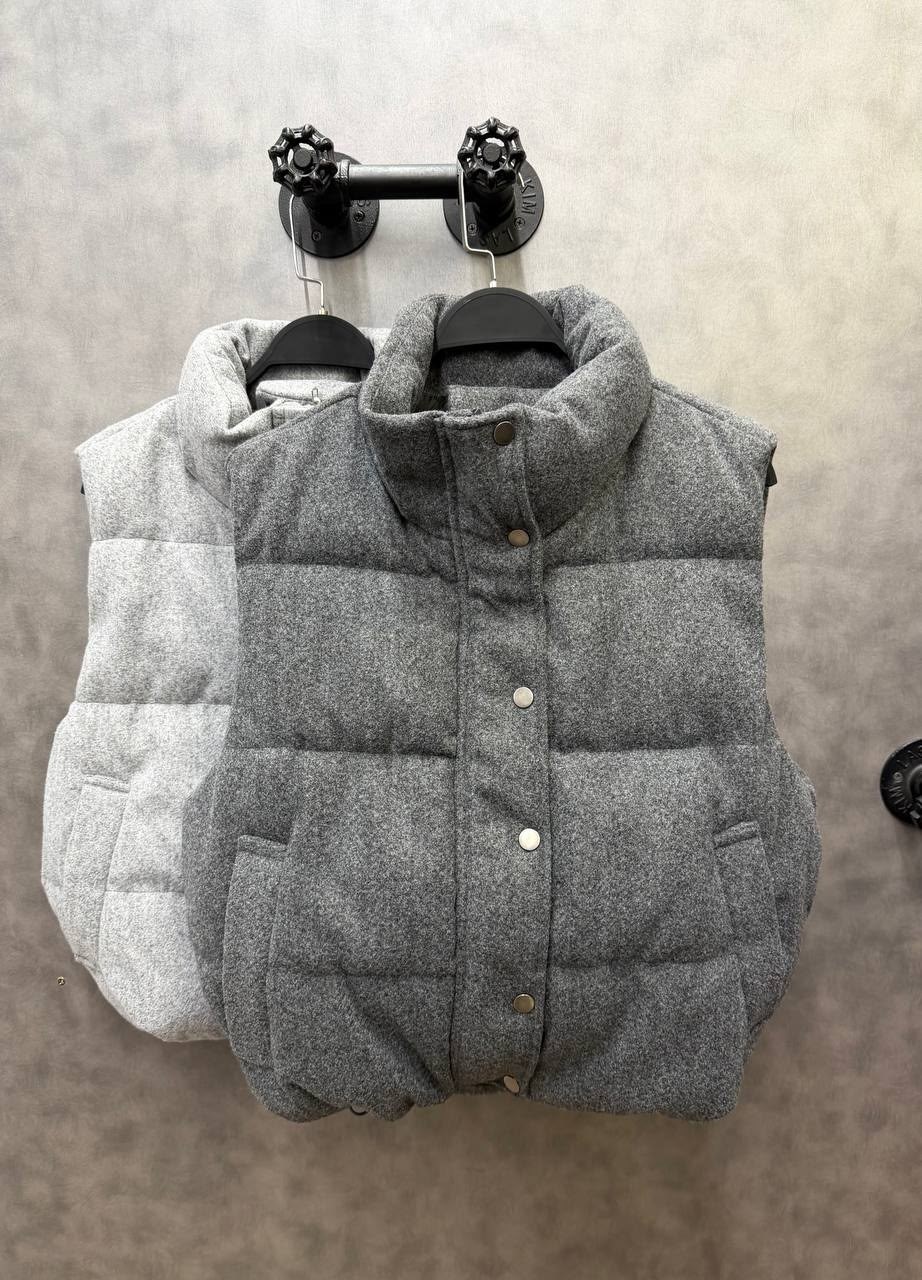 жилет утепленный оверсайз осенний umo shop,жилетка женская,жилет,стильная жилетка,жилет теплый