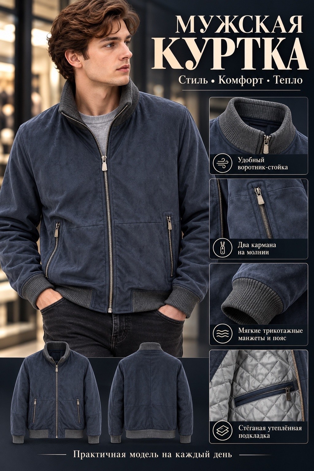 куртка бомбер,куртка-бомбер ma1 bomber suede bolongaro trevor черный,куртка кожаная,замшевая куртка,куртка мужская кожаная