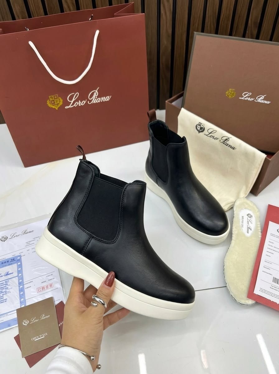 ,loro piana ботинки,обуви,loro piana ботинки зимние,ботинки женские