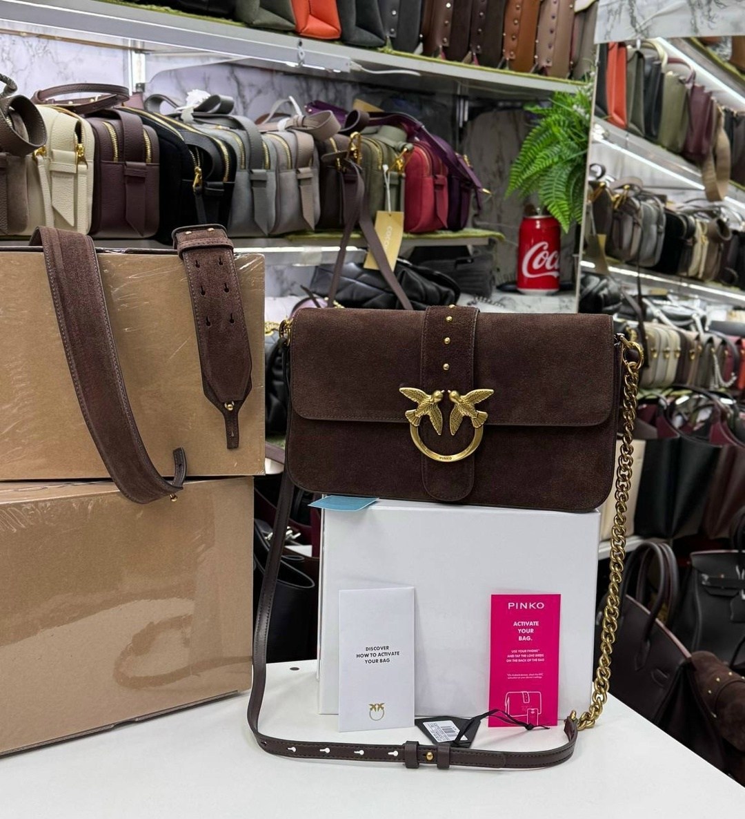 сумка pinko,женская сумка pinko,сумка pinko коричневый,сумка pinko оригинал,брендовые сумочки