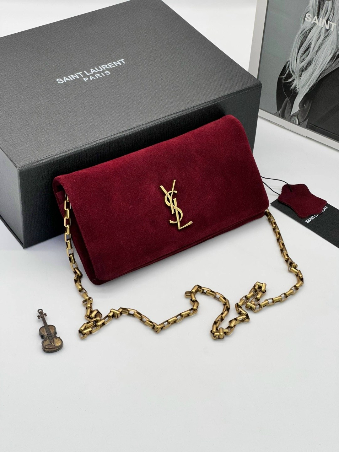 кошелек yves saint laurent,женские кошельки,кошелек визитница,стильный женский кошелек,аксессуар