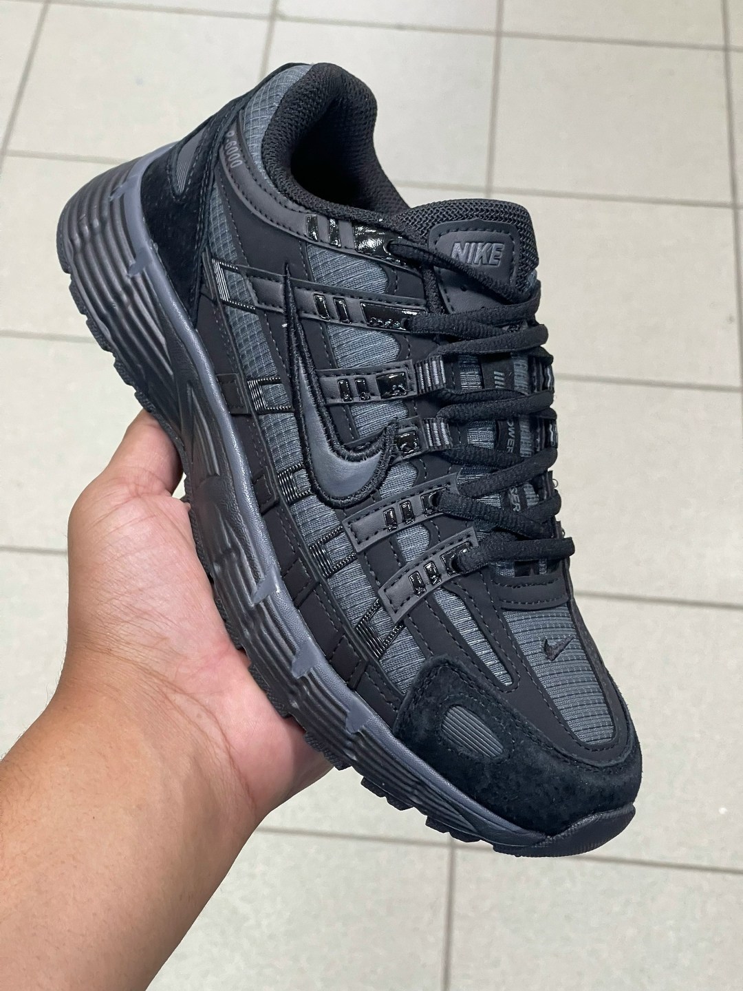 кроссовки nike p-6000,кроссовки nike p-6000 premium anthracite smoke grey черный,кроссовки,мужские кроссовки,кроссовки nike