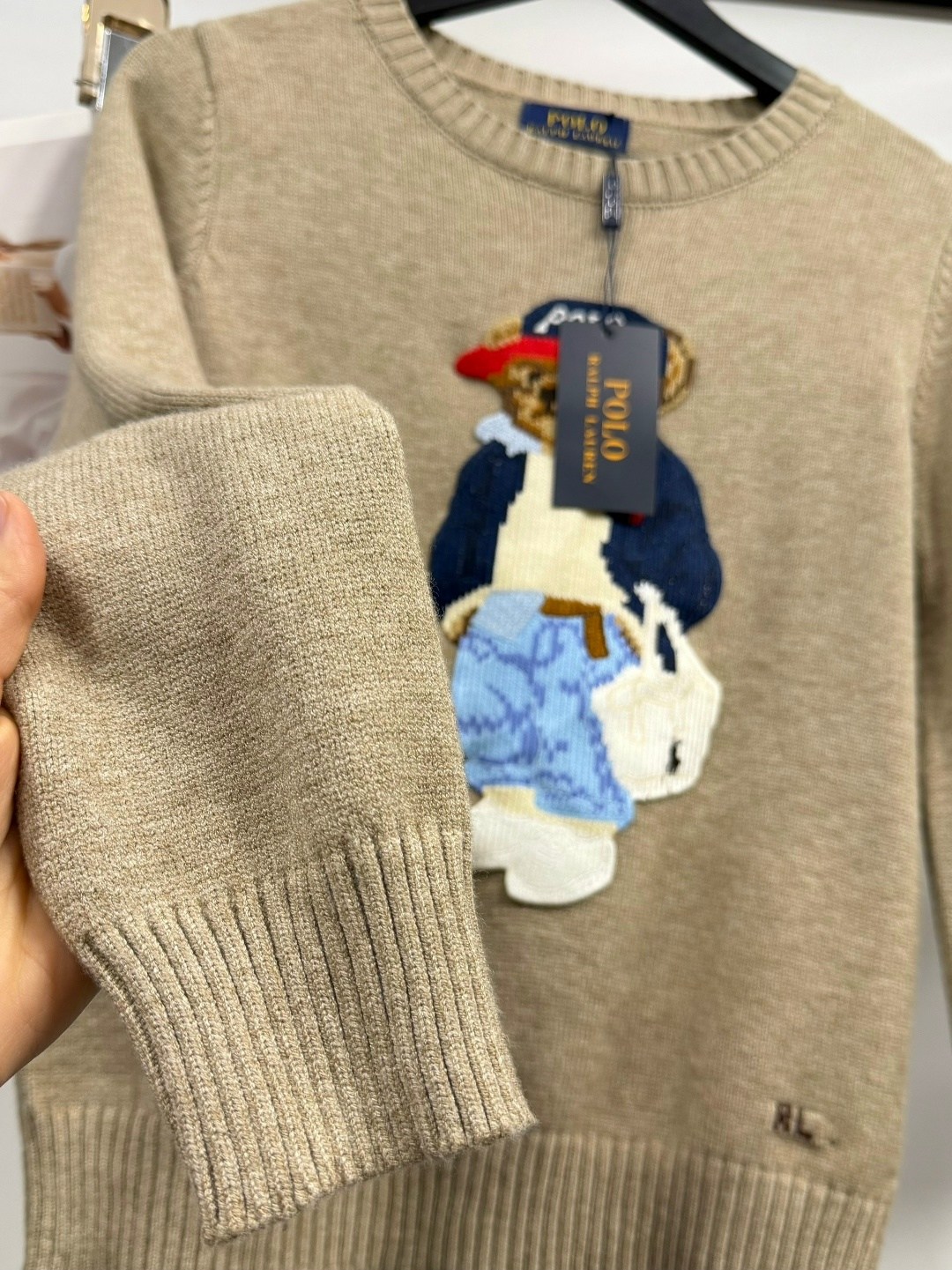 свитер polo ralph lauren,polo ralph lauren polo bear sweater,polo bear ralph lauren кашемировый свитер,polo bear by ralph lauren бежевый свитер,polo ralph lauren джемпер bear