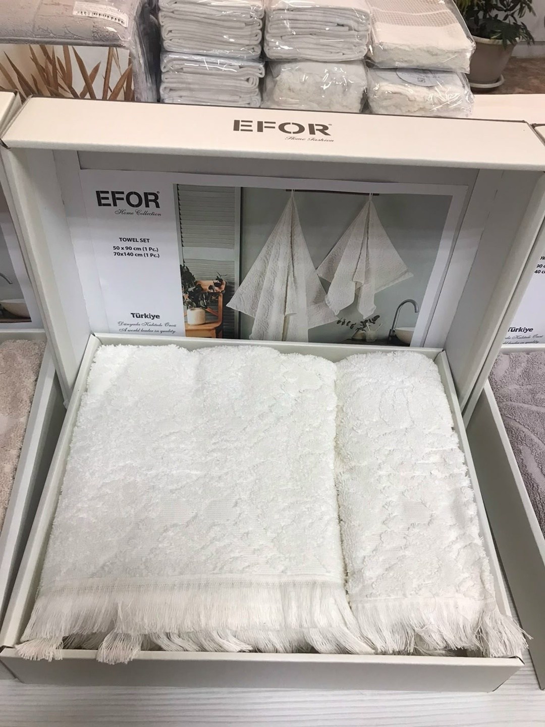 набор махровых полотенец efor,набор полотенец efor,набор полотенец махровые,подарочные наборы полотенца,наборы полотенец