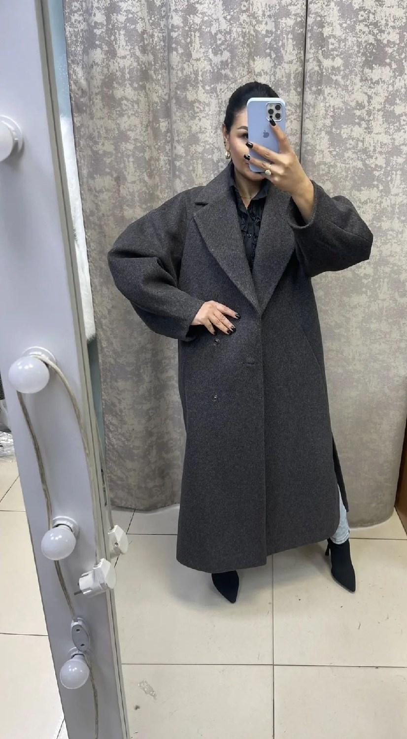 шерстяное пальто,пальто модное,женское шерстяное пальто,длинные женские пальто оверсайз,пальто оверсайз женское