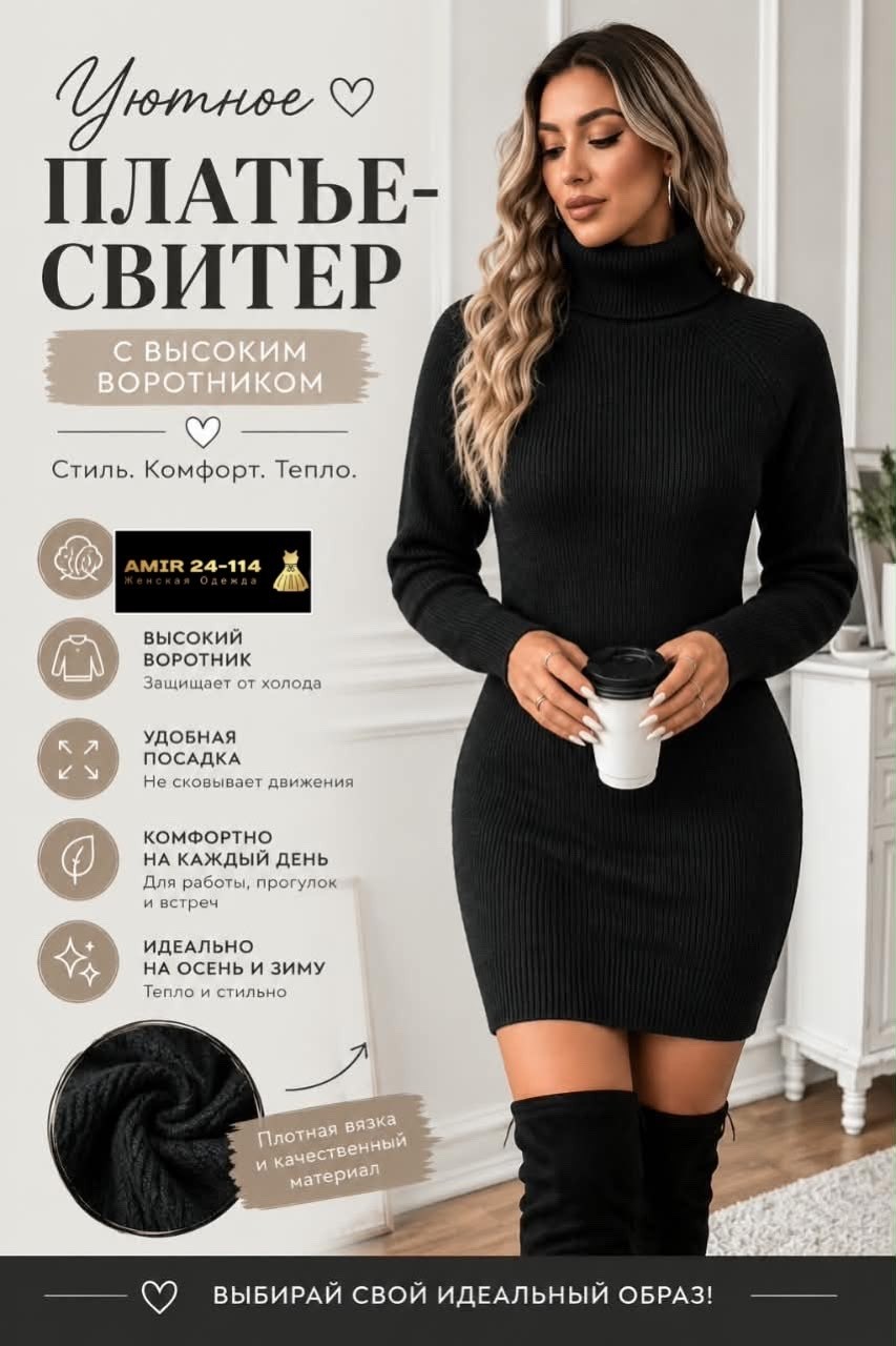 платье,платье вязаное,женское платье теплое,платье свитер,платье лапша