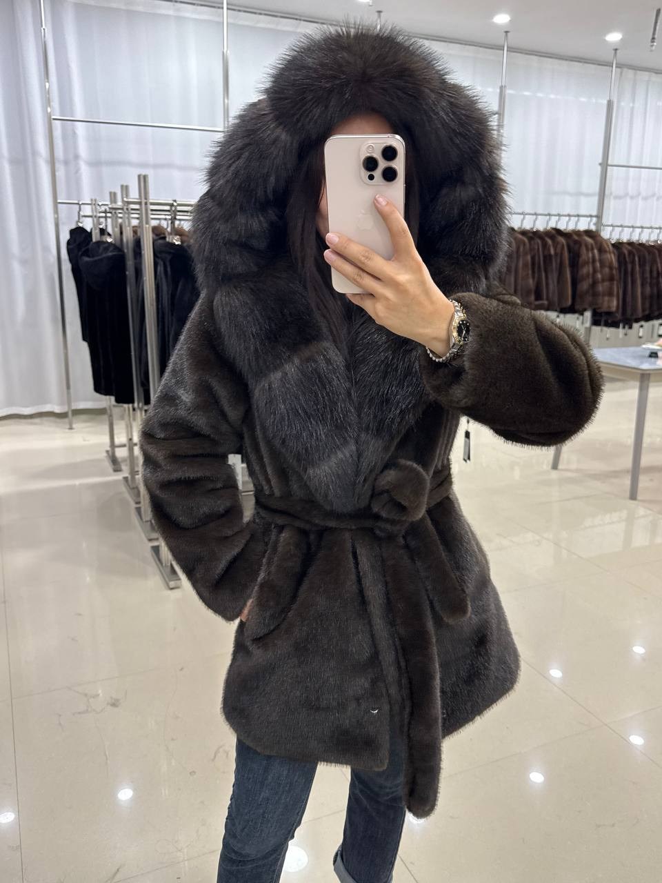норковая шуба с капюшоном,норковая шуба,норковая шуба с капюшоном из куницы,шуба с капюшоном,женская норковая шуба с капюшоном
