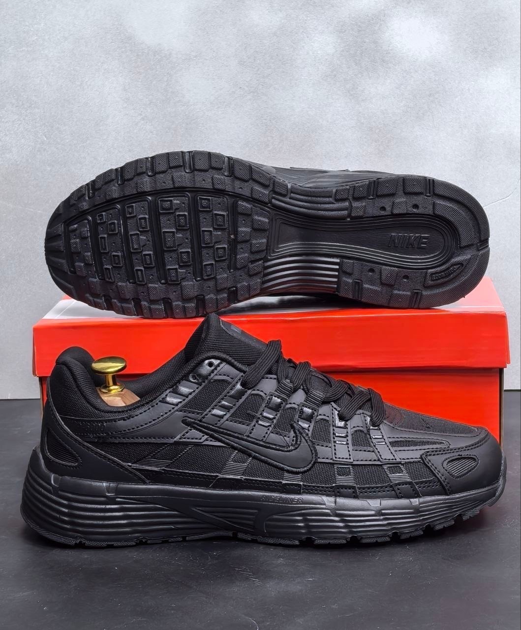 кроссовки nike p-6000,мужские кроссовки nike p-6000 цвет чёрный размер 42 eu,nike p-6000 кроссовки мужчины black,демисезонные кроссовки найк p-6000 gore-tex,кроссовки