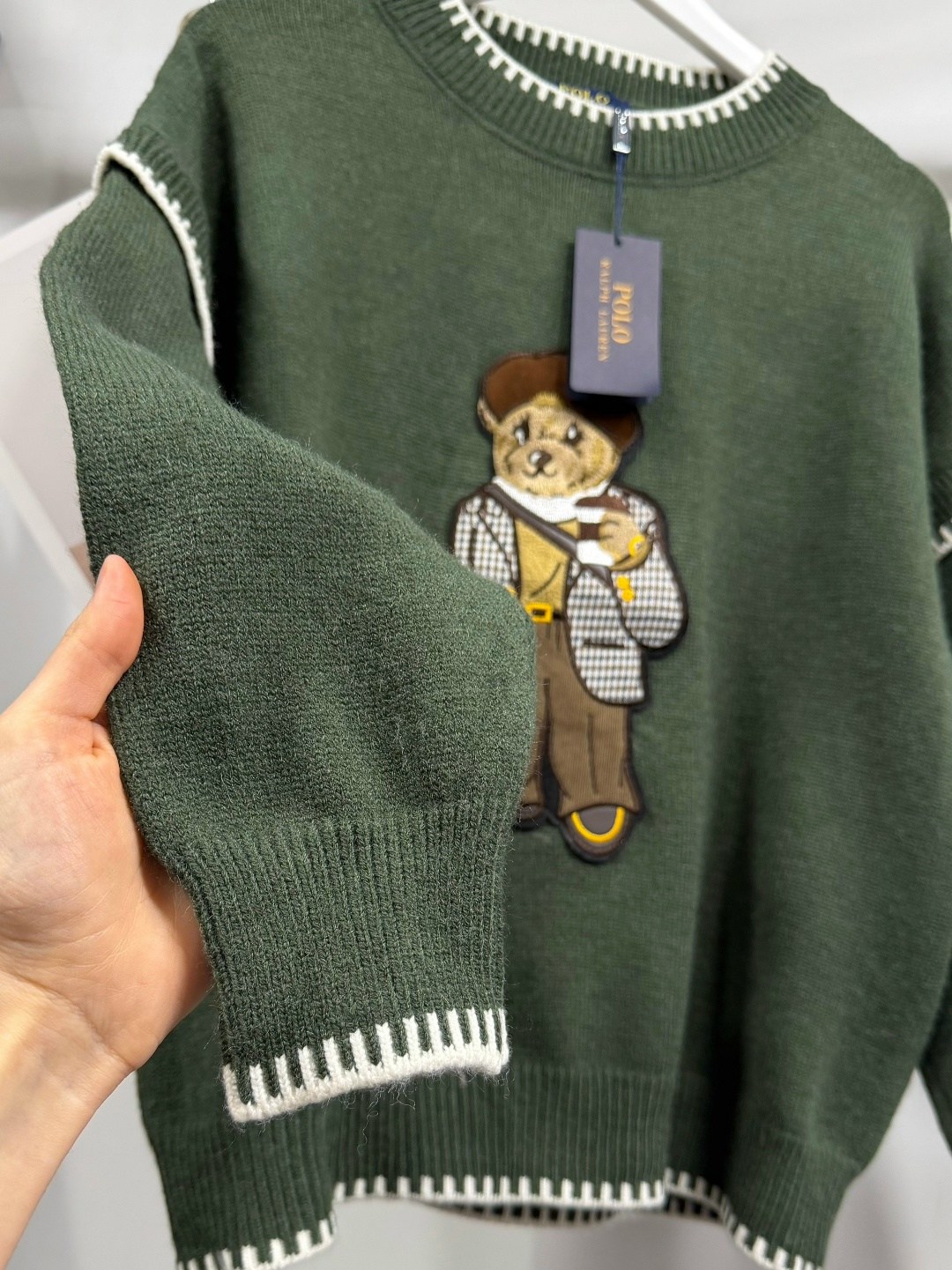 polo ralph lauren свитер с принтом polo bear зеленый,свитер polo ralph lauren,polo ralph lauren свитер зеленый,свитер ralph lauren,свитер с мишкой ральф лорен