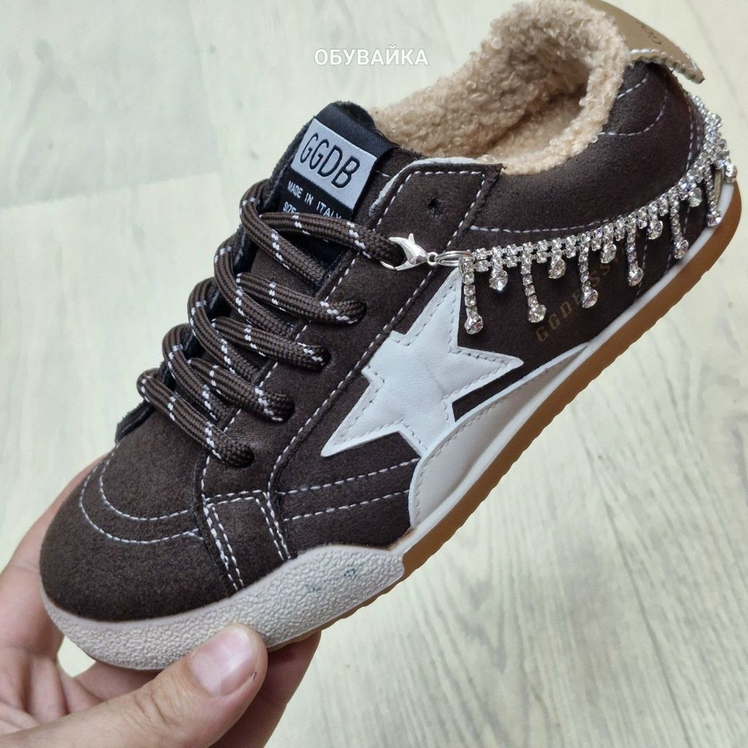,кеды golden goose,кеды зимние с натуральным мехом golden goose premium shoes,кроссовки со звездами,кроссовки golden goose