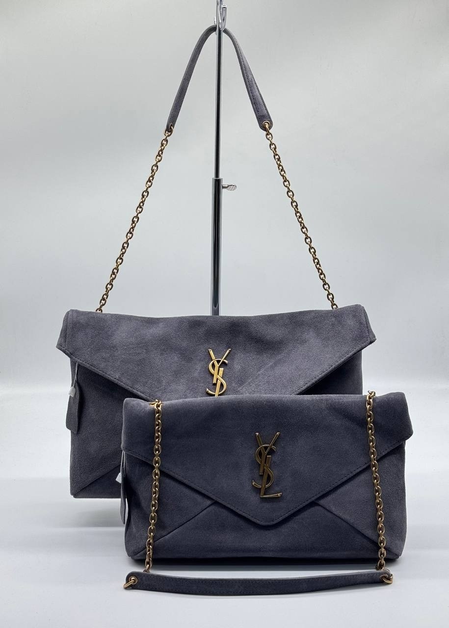сумка yves saint laurent черная натуральная замша,saint laurent сумка,замшевая сумка,yves saint laurent сумка,сумка