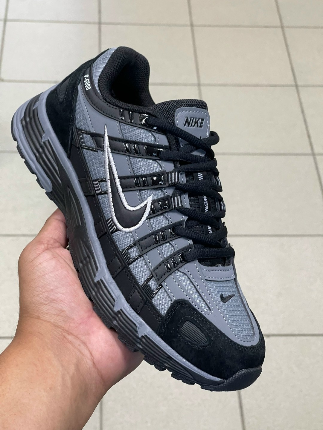кроссовки nike p-6000,кроссовки nike p-6000 premium anthracite smoke grey черный,кроссовки,мужские кроссовки,кроссовки nike