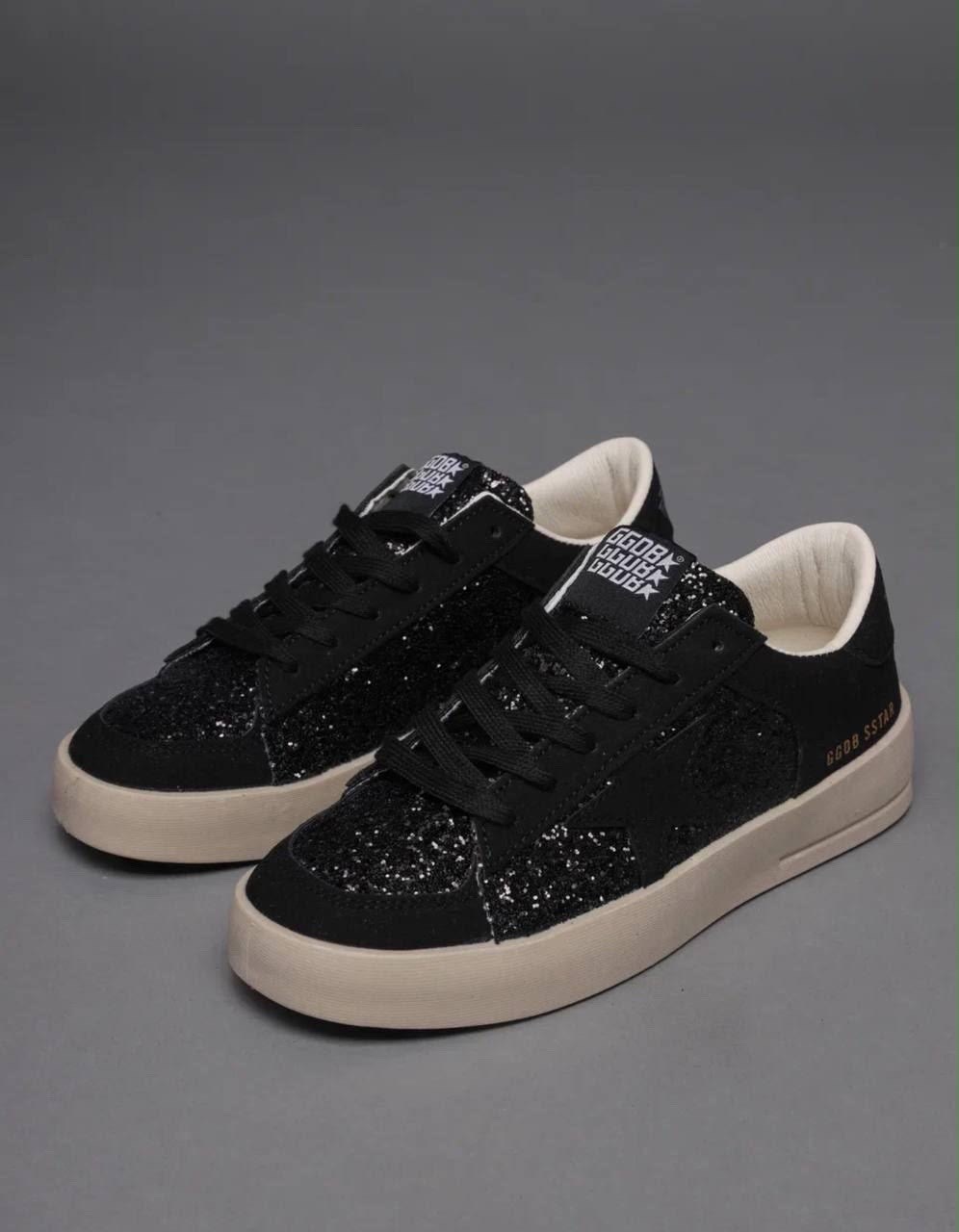 кроссовки golden goose с пайетками на платформе,кеды голден,кроссовки со стразами кеды shems цвет серебро черный,кроссовки golden goose,golden goose кеды hi star с блестками белый