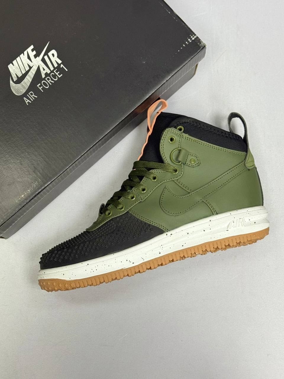 кроссовки nike lunar force 1 duckboot,nike lunar force 1 duckboot,кроссовки nike air force 1 lunar duckboot green зимние с мехом,кроссовки nike lunar force 1,nike air force 1 lunar duckboot