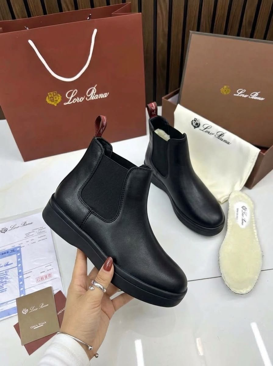 ,loro piana ботинки,обуви,loro piana ботинки зимние,ботинки женские