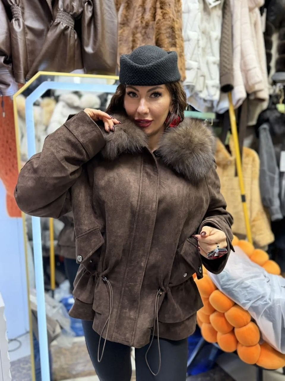 парка с натуральным мехом schikui_shop_furs,зимние куртки,парка женская с натуральным мехом,парка с мехом,парка женская с мехом