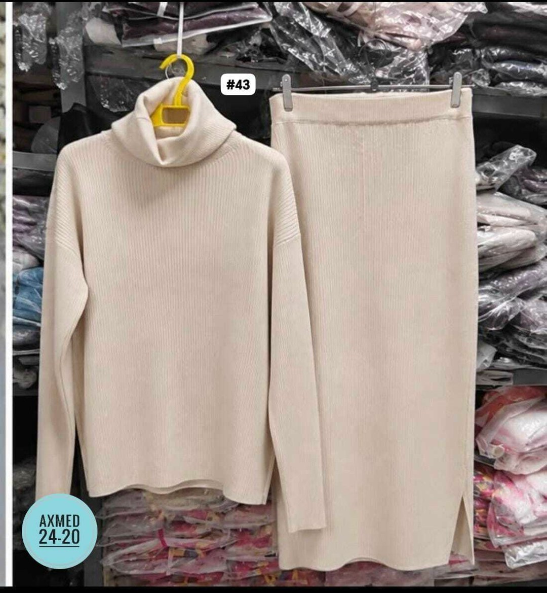 трикотажные костюмы,вязаный костюм с длинной юбкой и oversize свитером,костюм вязаный с юбкой,трикотажный костюм с юбкой,костюм с юбкой женский