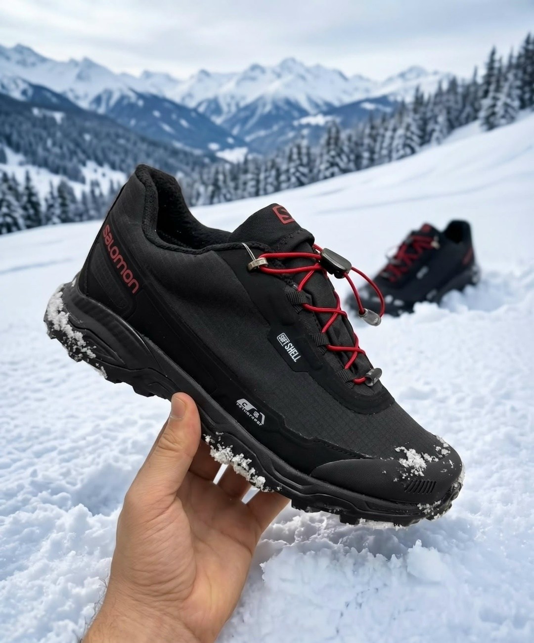 кроссовки salomon,ботинки salomon quest winter ts cswp,кроссовки треккинговые,кроссовки зимние salomon,кроссовки
