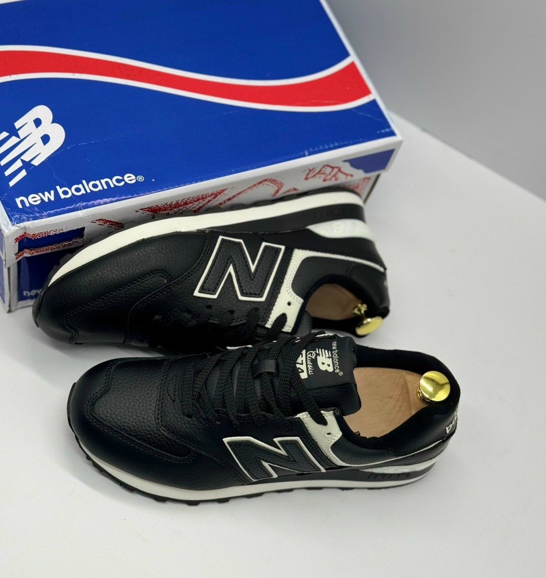 кроссовки new balance 574,кроссовки new balance 574 чёрные кожаные,кроссовки new balance,мужские кроссовки new balance,мужские кроссовки new balance 574