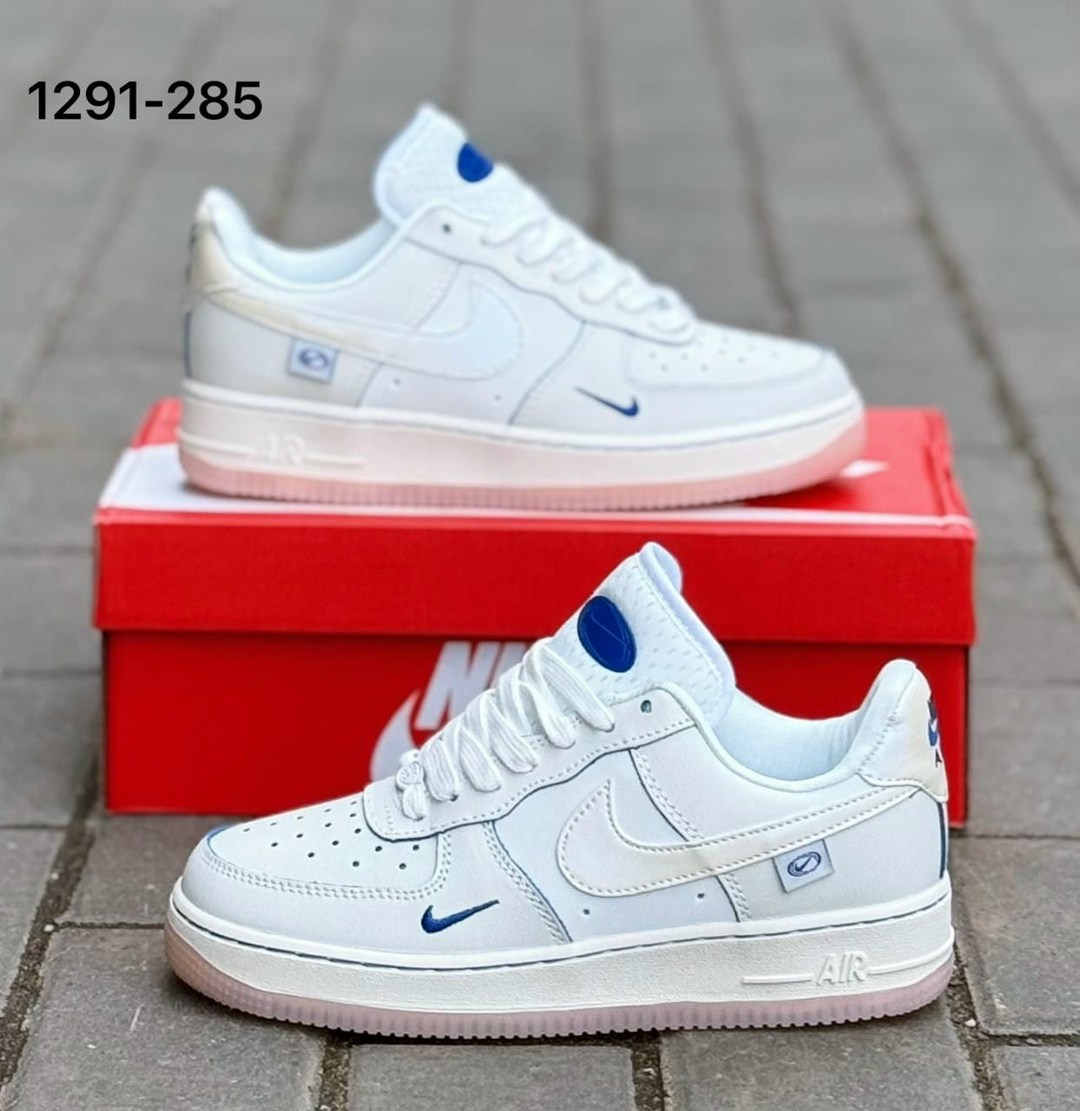кроссовки эко,кроссовки,кросcовки nike air force 1,кроссовки эко кожа,nike air force 1 low white blue