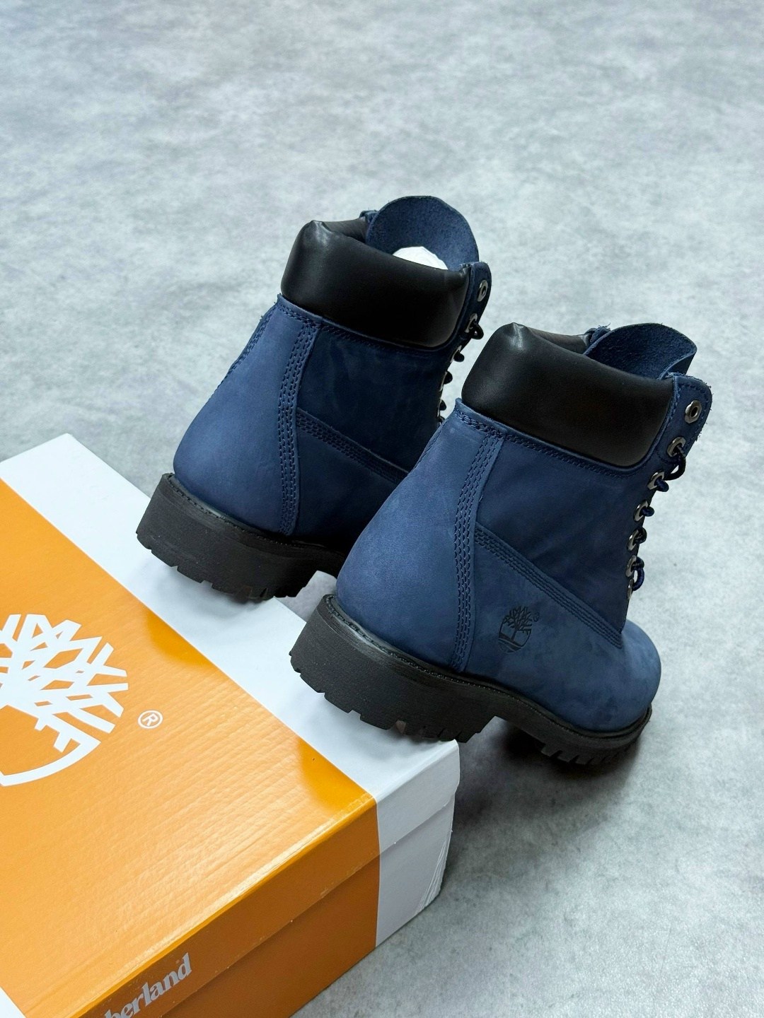,мужские ботинки timberland,timberland 6 inch premium,тимберленды синие,timberland 6 inch синие