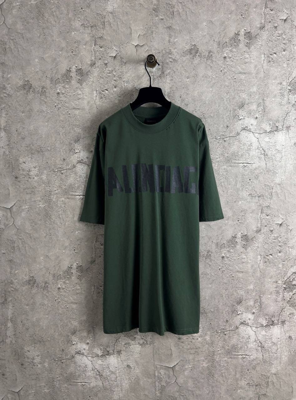 футболка баленсиага зеленая,balenciaga distressed,balenciaga t shirt,футболка balenciaga,balenciaga distressed t shirt