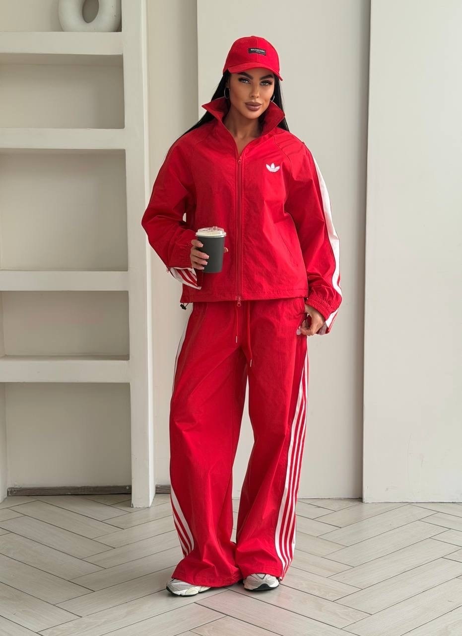 костюм адидас,костюм красный,спортивный костюм,adidas красный,женские костюмы