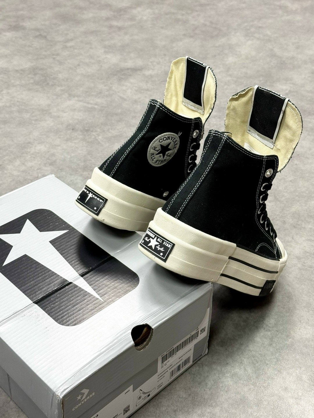 кеды x rick owens drkshdw drkstar chuck 70 high,x converse drkstar high-top sneakers rick owens,rick owens drkshdw chuck 70 кеды,converse высокие кеды drkstar из коллаборации с rick owens черный,кеды