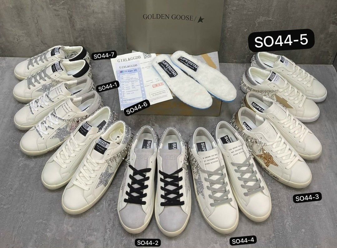golden goose superstar strass embellished smudged leather sneakers,,golden goose sneakers,golden goose декорированные кеды super-star белый,кроссовки golden goose