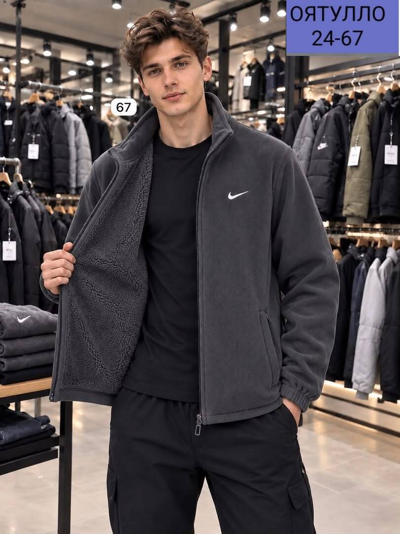 толстовка мужская,толстовка на флисе,тёплая мужская флиска флисовая кофта nike,толстовка флисовая,свитшот мужской