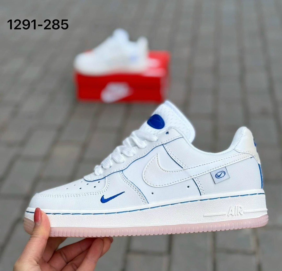 кроссовки эко,кроссовки,кросcовки nike air force 1,кроссовки эко кожа,nike air force 1 low white blue
