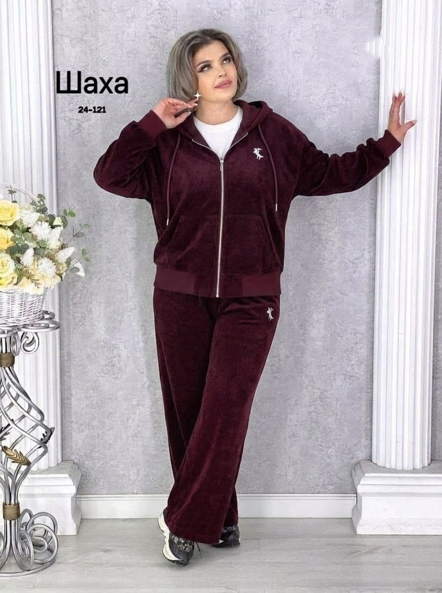 костюм велюровый больших размеров granat fashion,костюм велюровый,спортивные костюмы женские больших размеров,велюровый спортивный костюм,велюровый костюм женский
